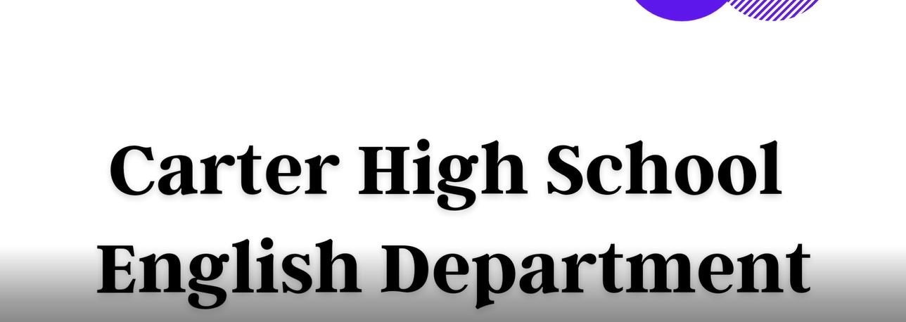 Carter High School English